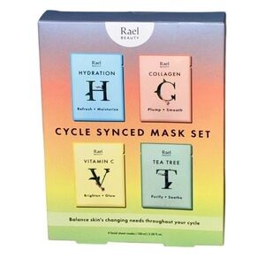 Rael Beauty Cycle Synced Mask Set of 4